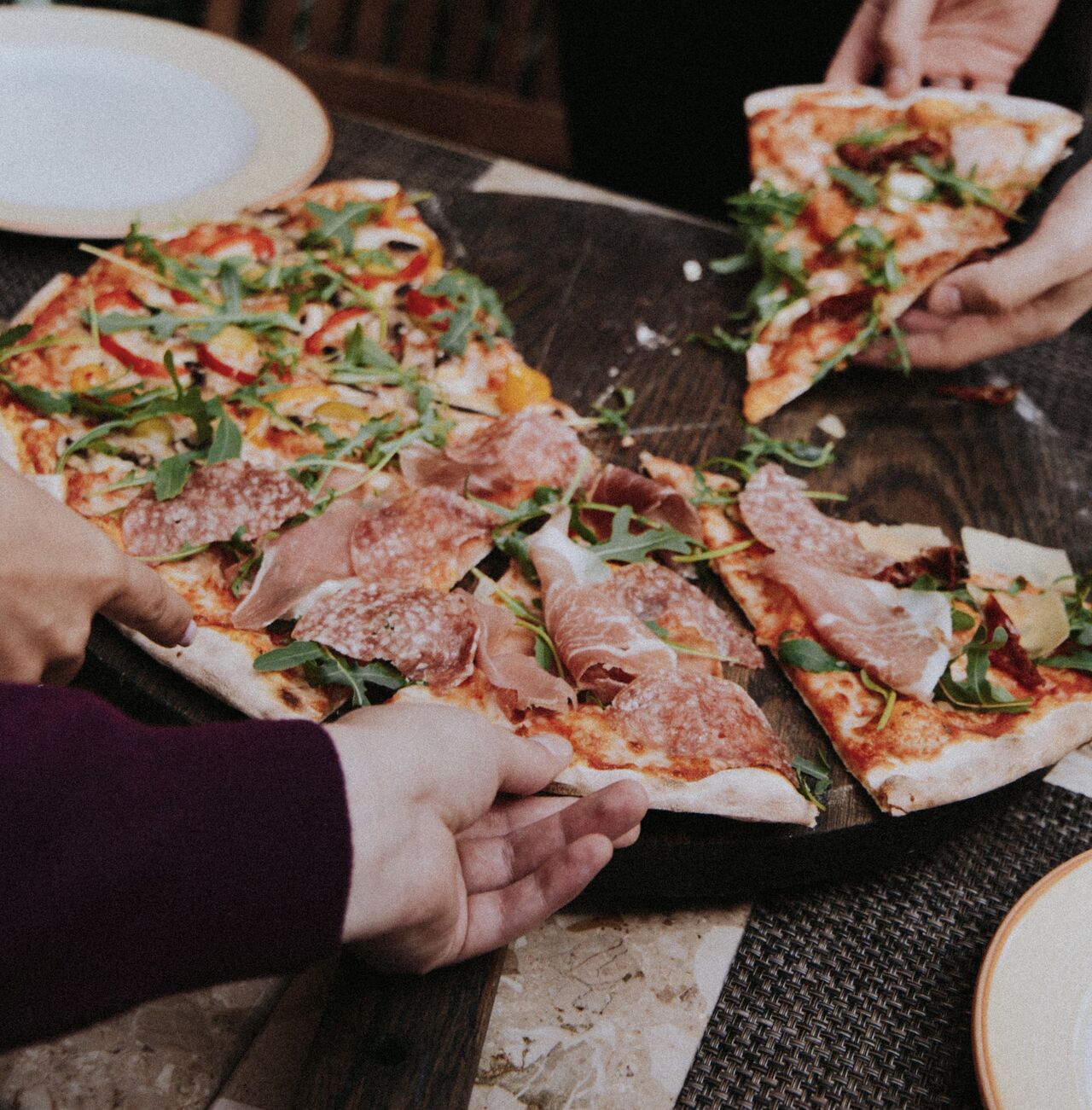 Pizza muss man frisch genießen