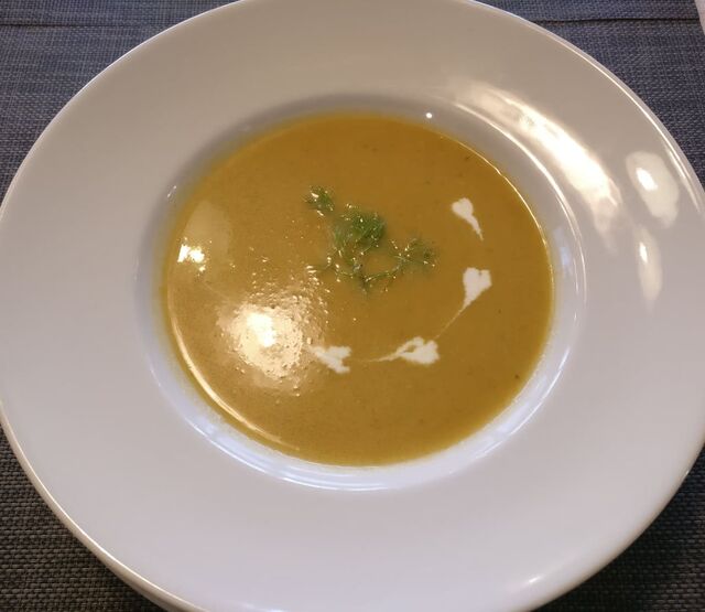 Novo !!!
Krem juha od švoje i koromača