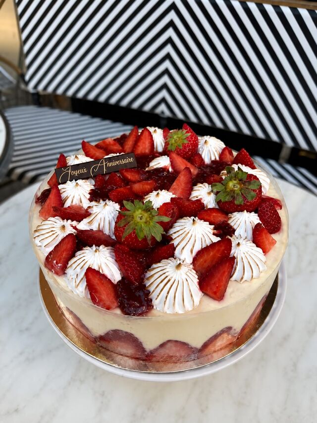 Fraisier 8 personnes