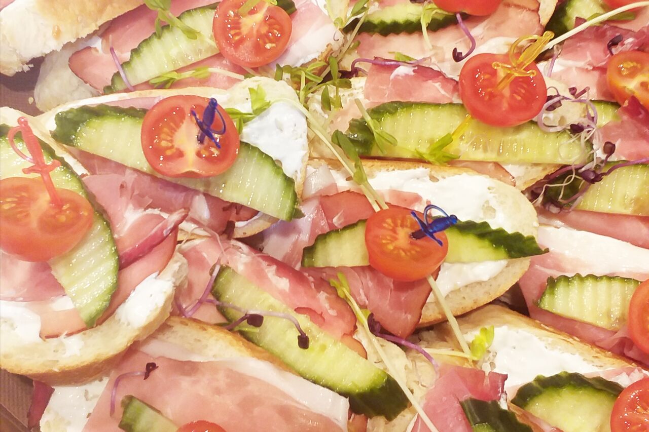 Vendégváró szedwichek