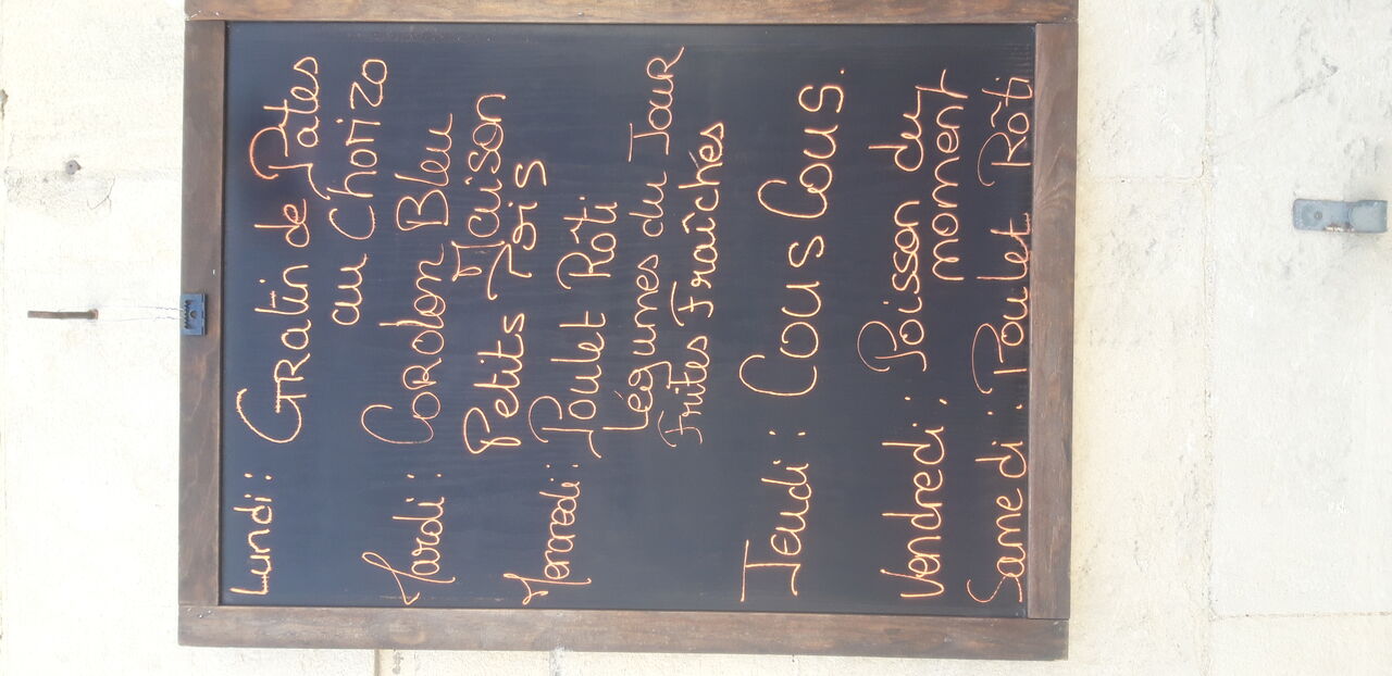 Les Petits Plats du Jour de la Petite Pause, semaine du 19 avril et jusqu'à 19h.
Bonne semaine