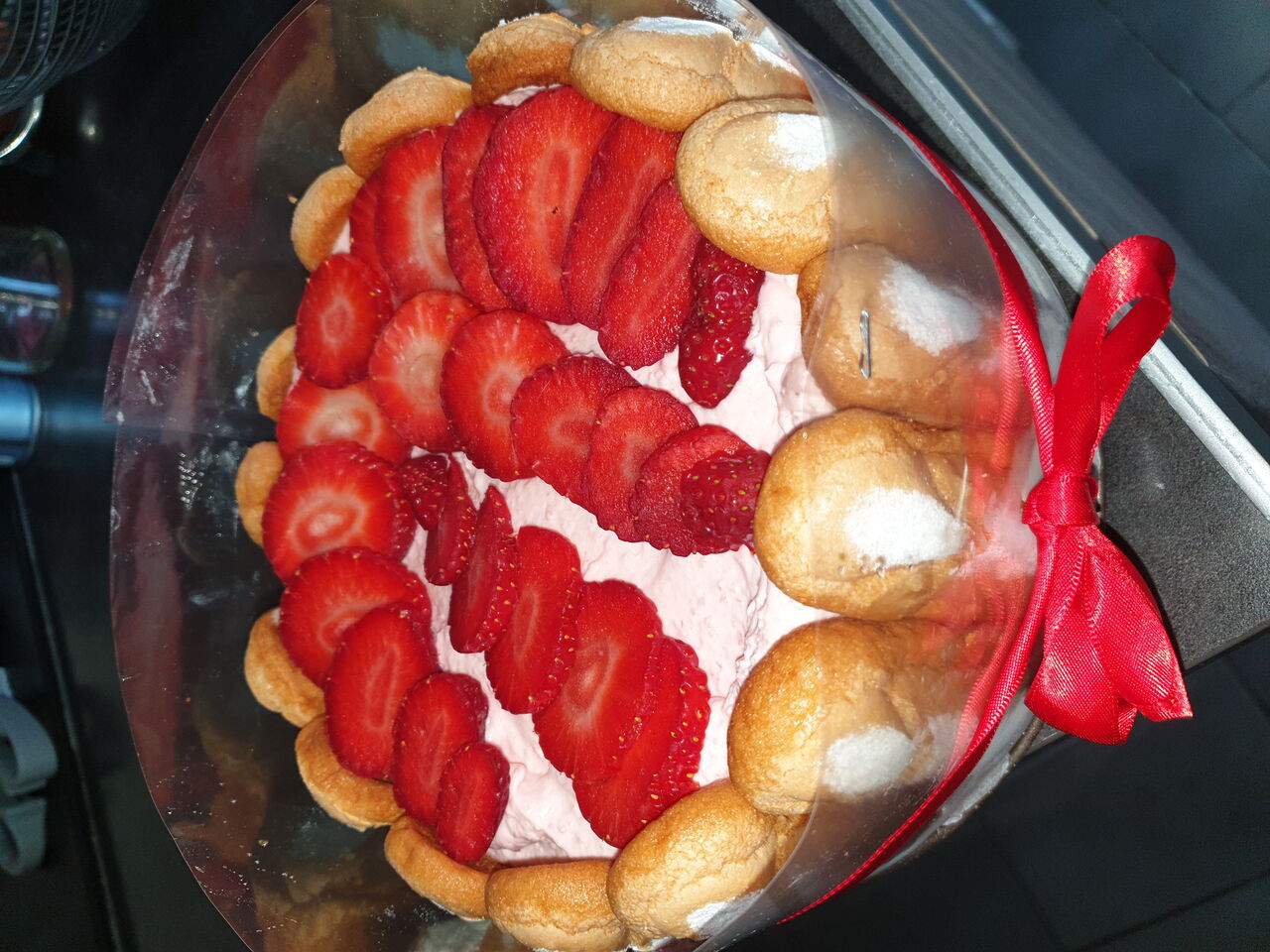 Charlotte aux fraises