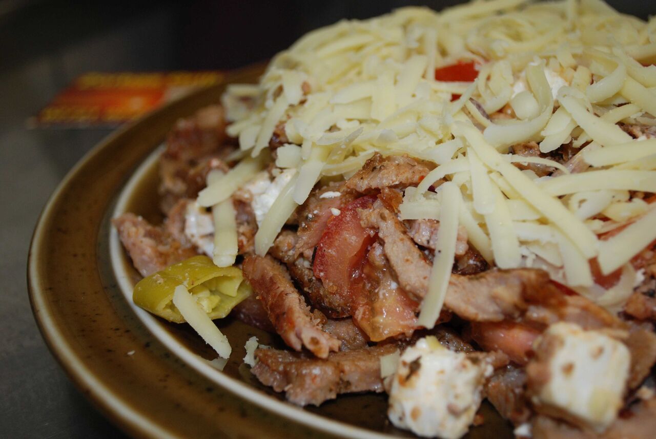 Gyros nach Art des Hauses