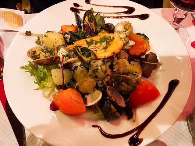 Salade tiède de la mer 