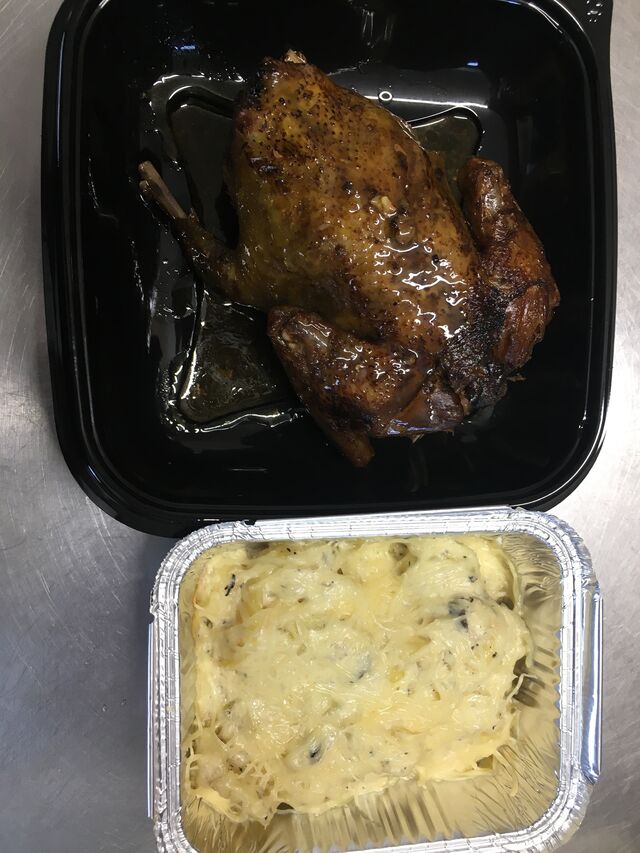 Pigeon de notre volière (vente à emporter de Noël)