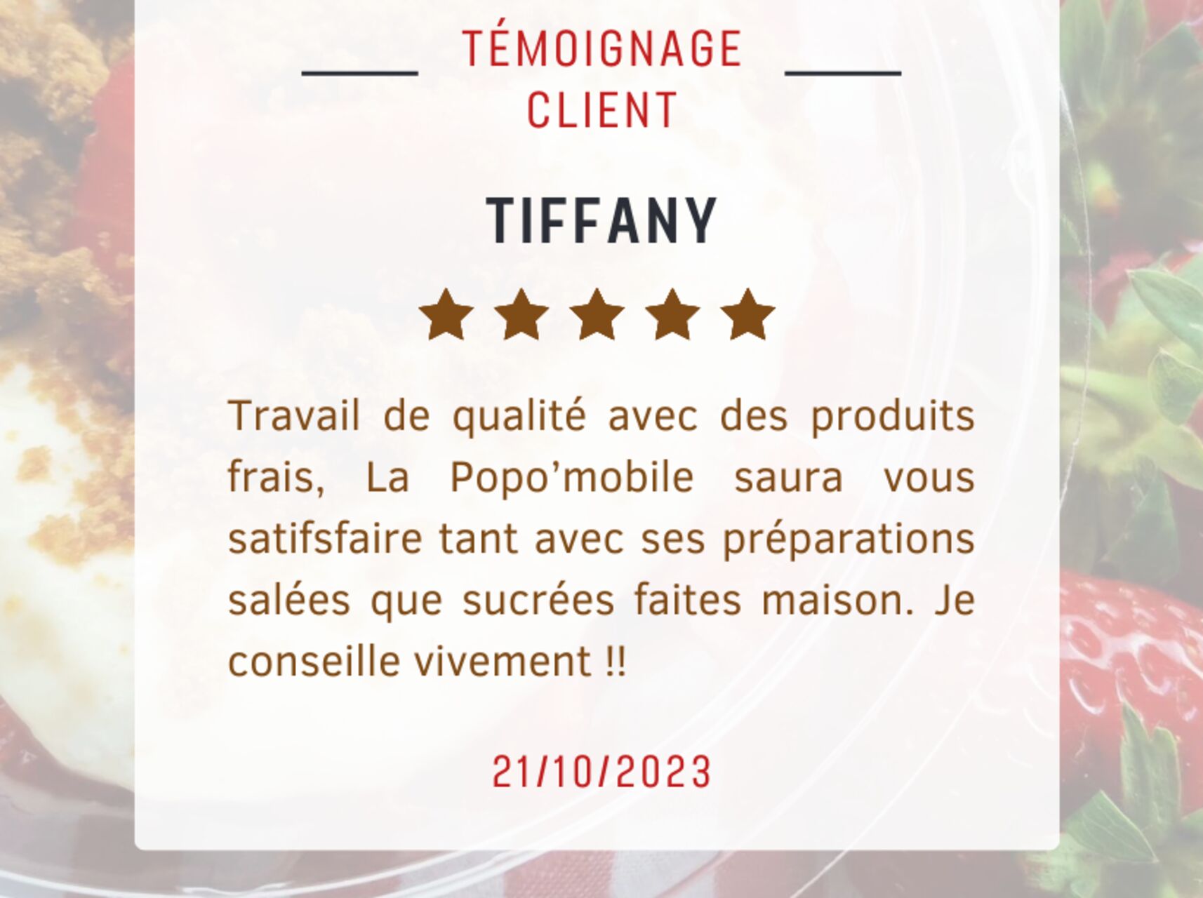 Laisses un avis à ton Foodtruck préféré !