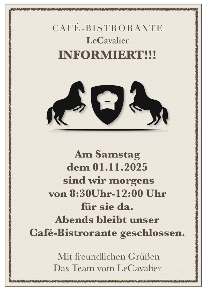 Wir informieren ℹ️ℹ️ℹ️ℹ️ℹ️