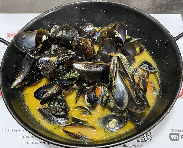 Mejillones marinera