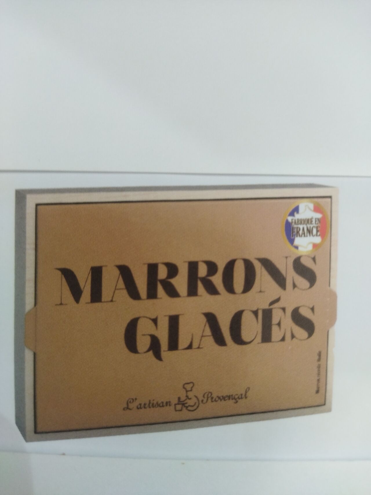 Marrons glacés 3 à 19.02€les 160gr