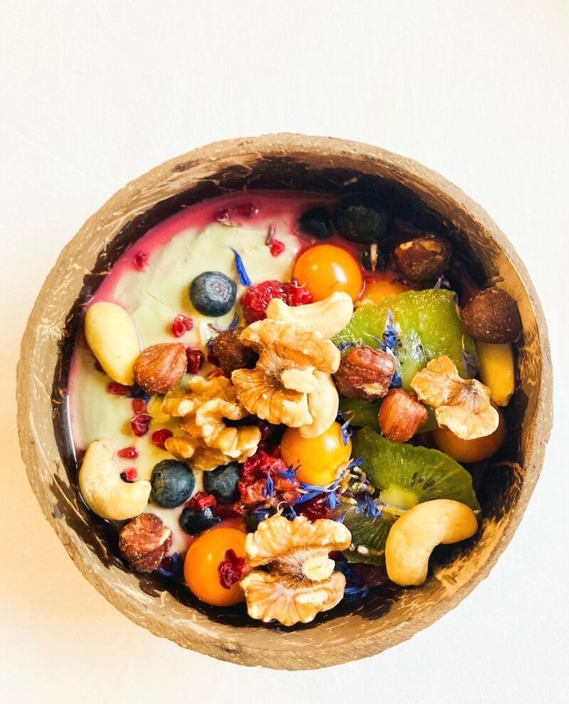 smoothie bowl au matcha