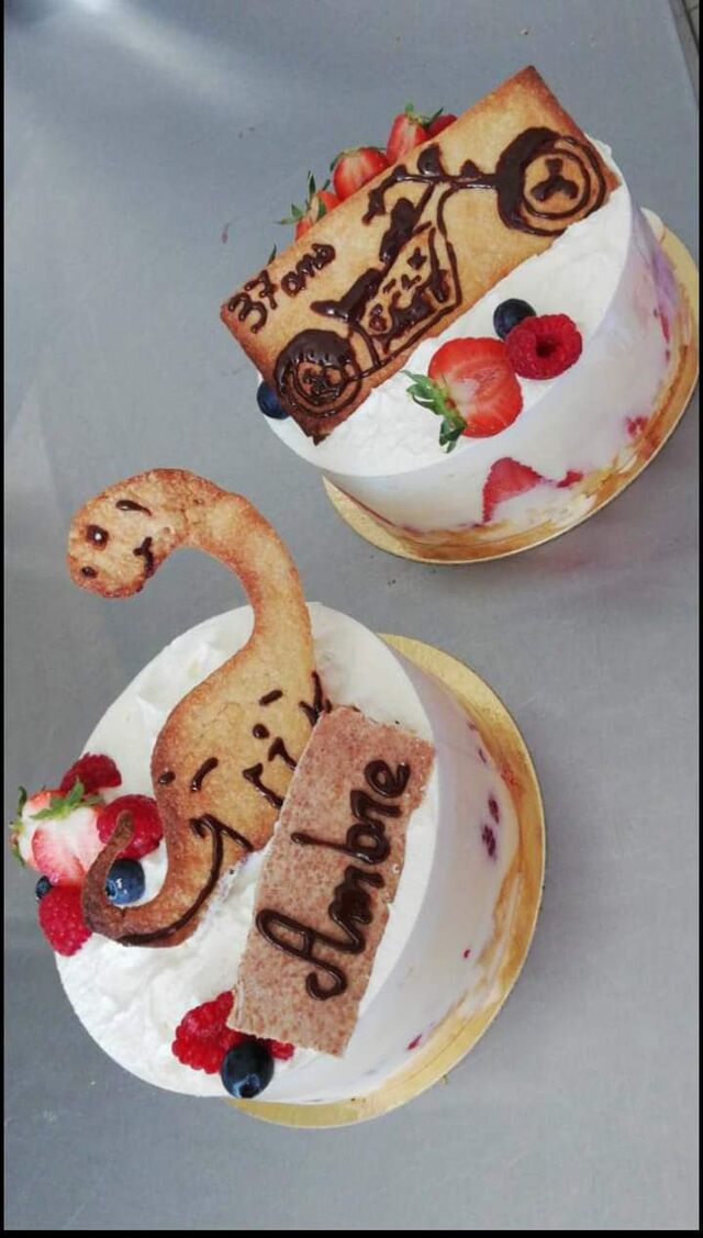 Fraisier thème chopper
Framboisier thème dinosaure