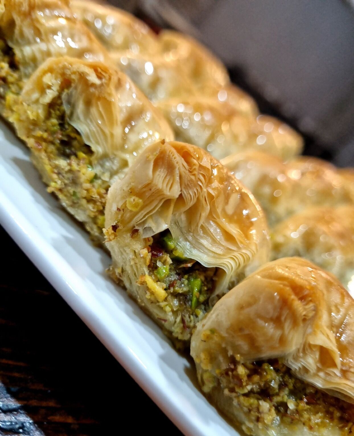 Baklava feuilleté pistache
