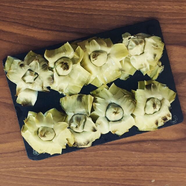 FLOR DE ALCACHOFA FRITA