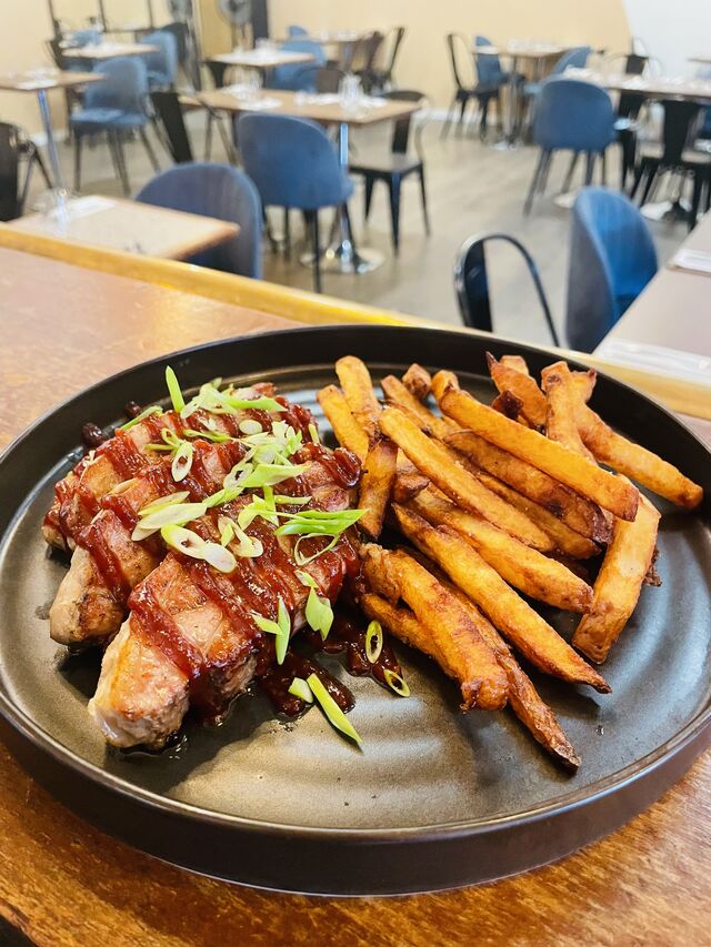 Ribs de cochon cuisson base température