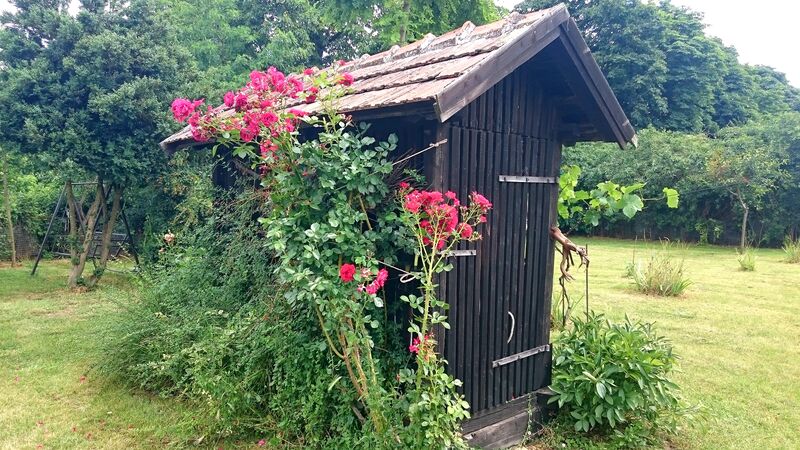 Albertkázmérpuszta Kázmér Csárda Gasthaus udvar Garten