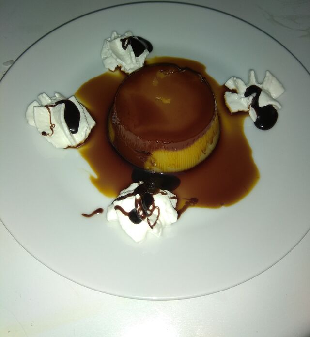 Flan de huevo 