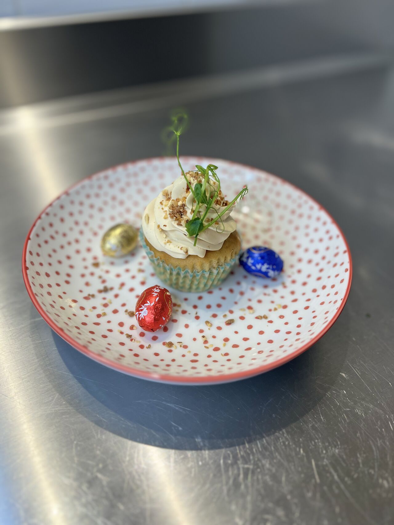 Cupcake ganache chocolat dulcey 