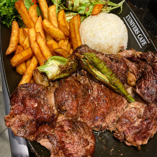 Assiette entrecôte.