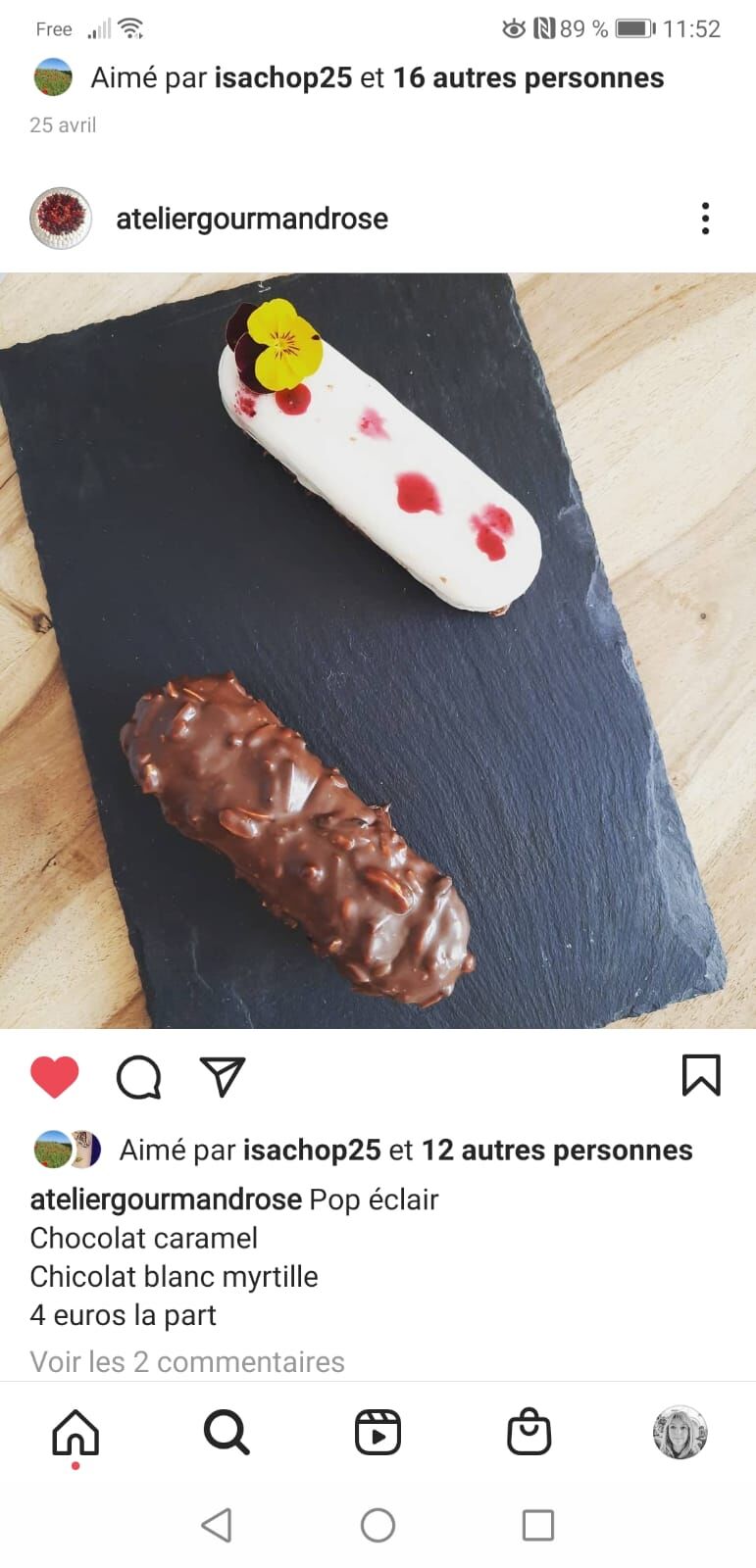 Pop éclairs