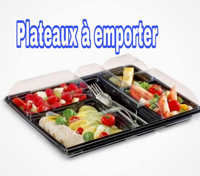 Plateaux à emporter-volonté