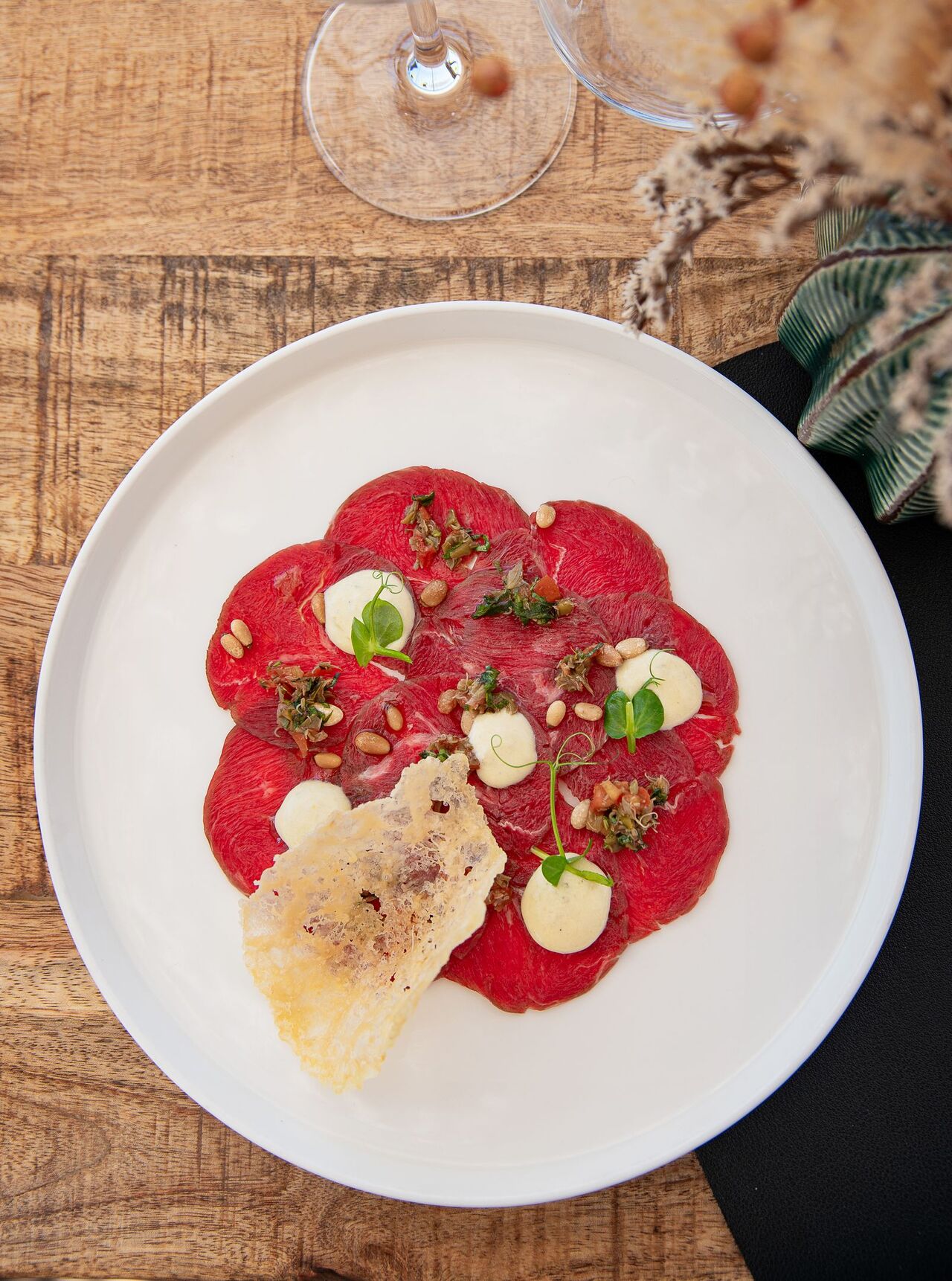Carpaccio de boeuf