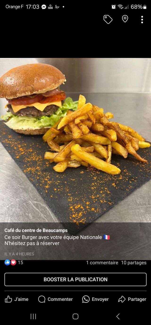 Nos délicieux burger