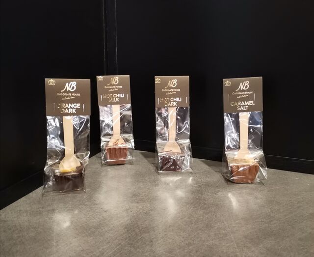 chocospoon = pour faire des chocolats chauds=4.50€ l'unité