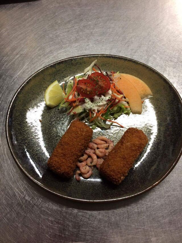 garnaalkroketten voorgerecht