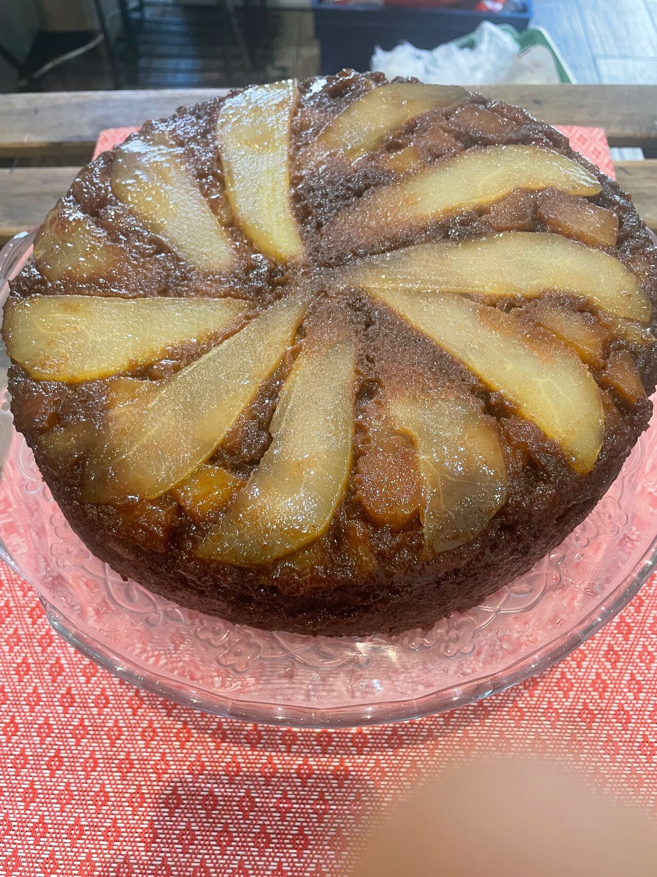 Gâteau poire chocolat