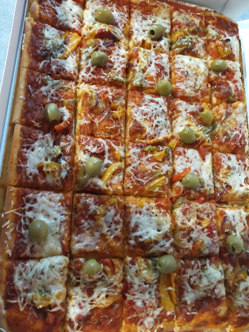 Plaque de pizza à partager