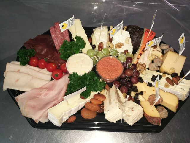 Charcuterie/kaasschoteltje