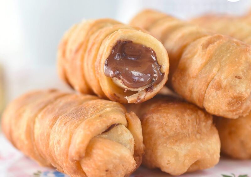 Tequeños de Nutella