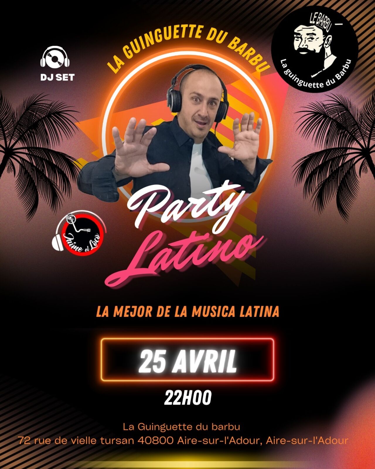 Party latino vendredi 25 avril