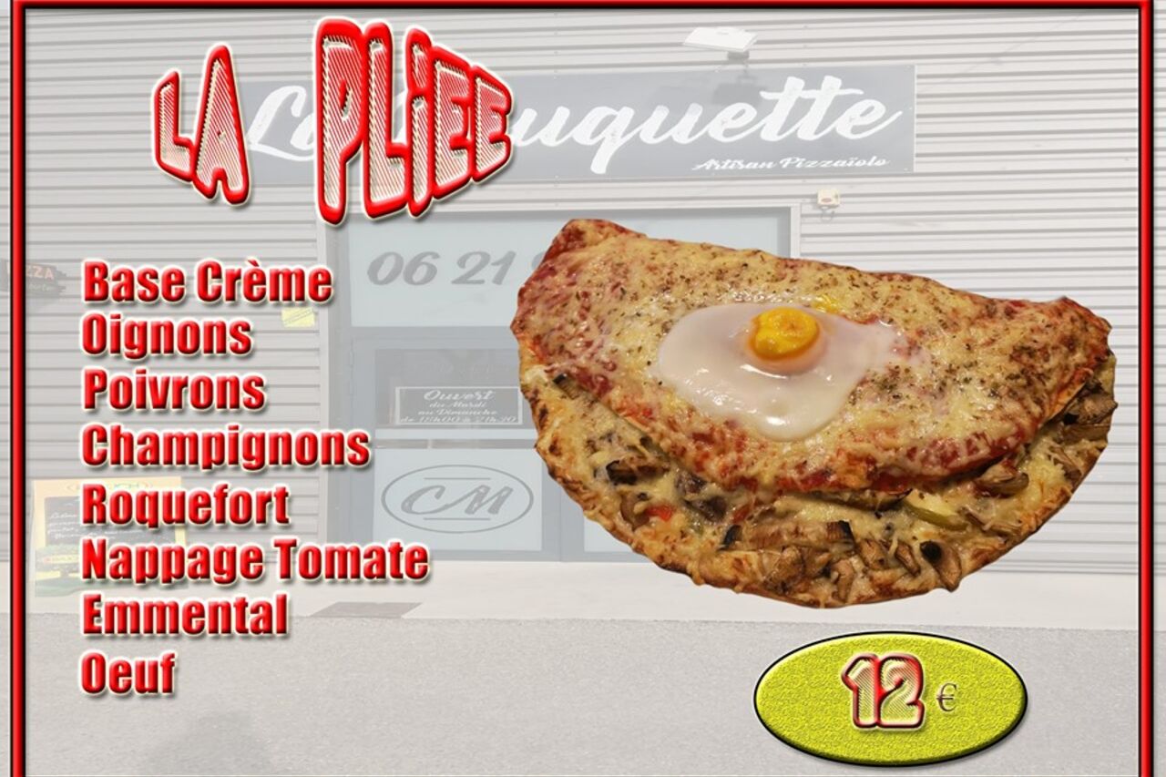Notre pizza du mois :