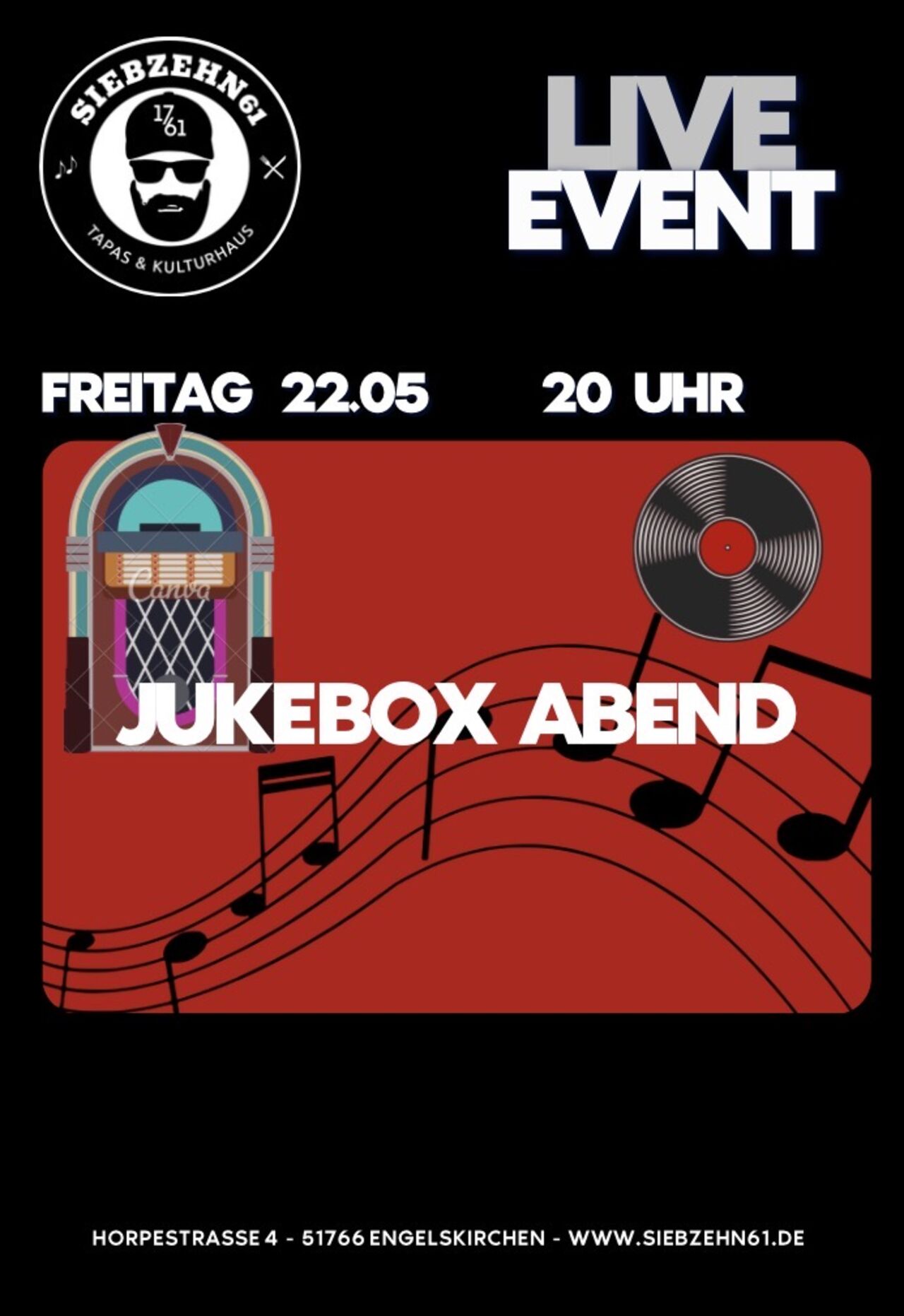 Fr. 22.05 Jukebox Abend