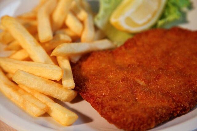 Cotoletta e patatine
