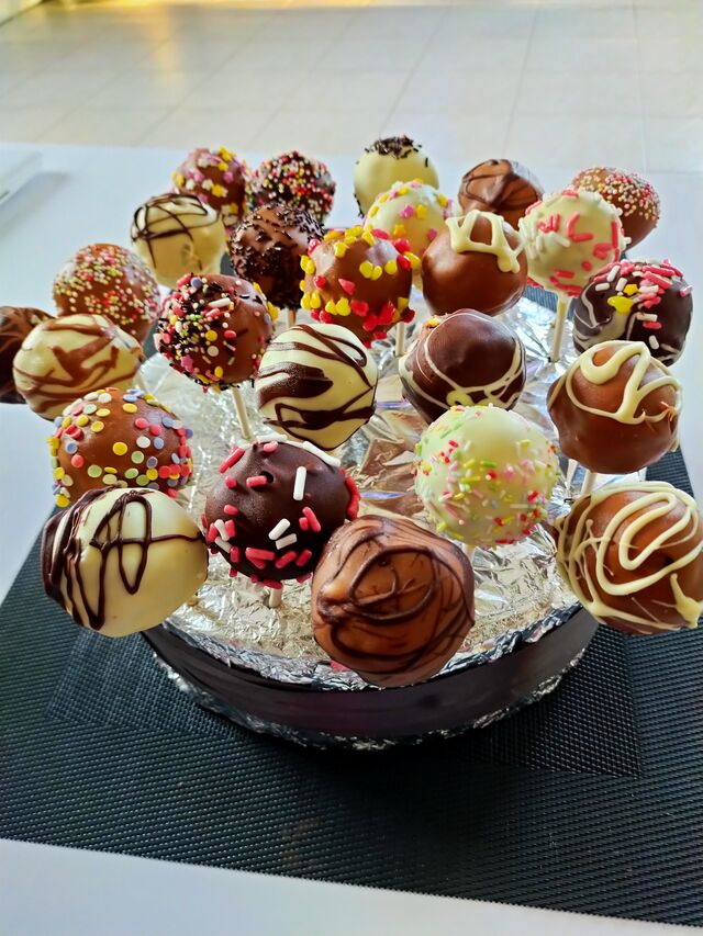 Mes popcakes chocolat vanille