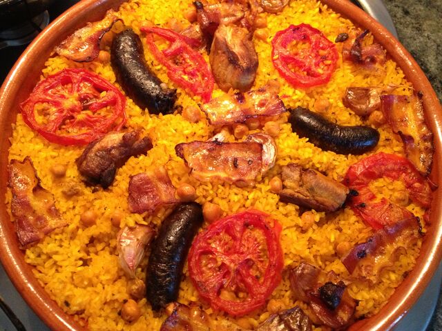 Arroz al horno
