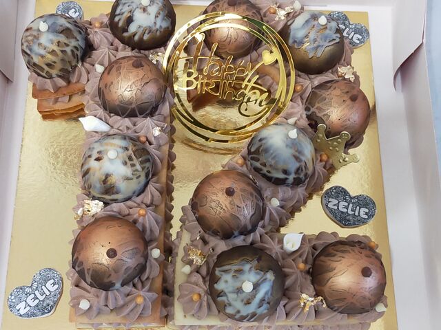 Number cake personnalisé