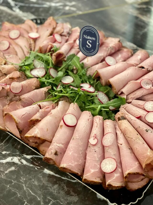 Plateau rôti de porc 