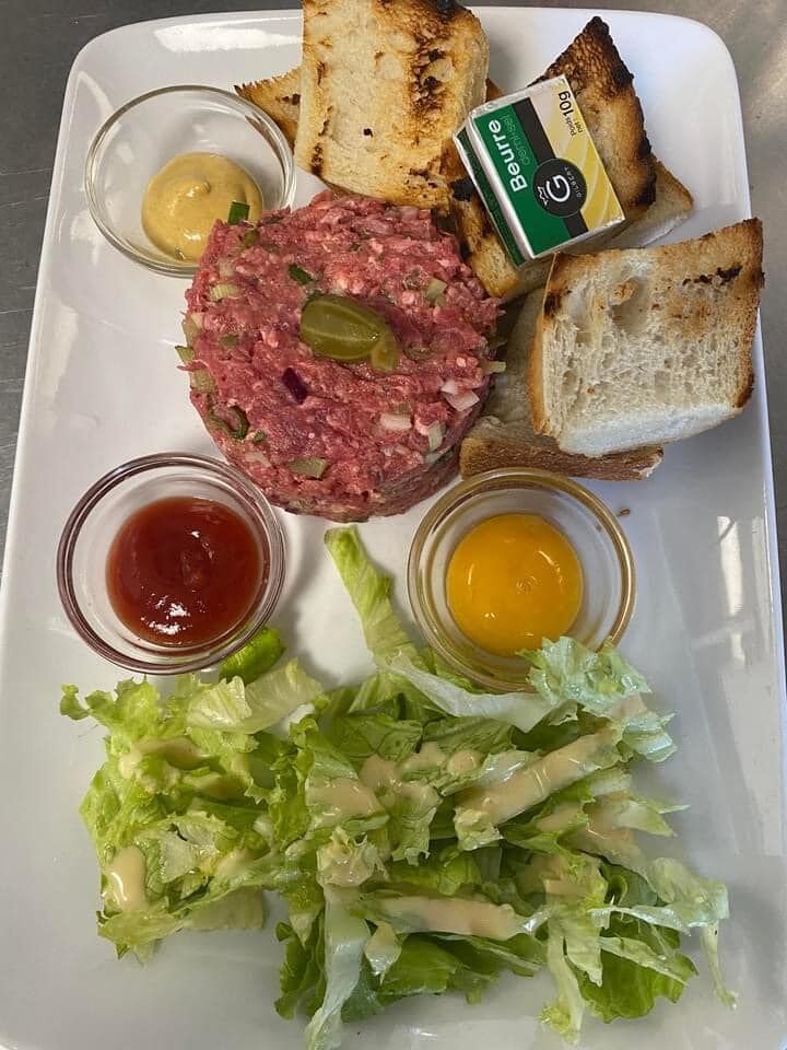 Tartare de bœuf à notre façon