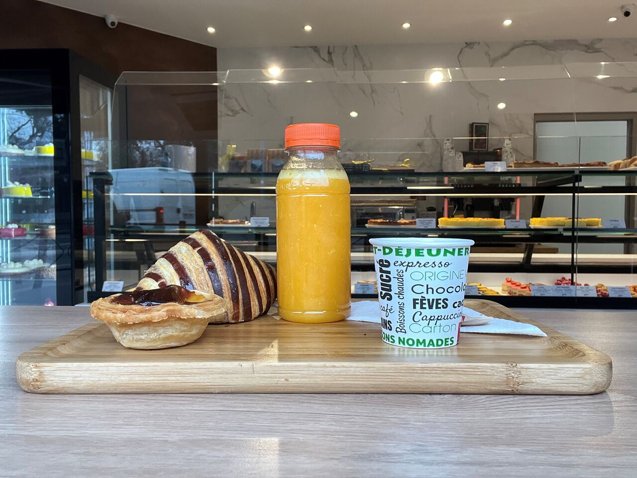 Menu petit-déjeuner