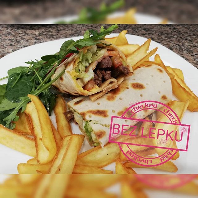 Tortilly, tak ako aj Burgre a Sendviče, ponúkame aj BEZLEPKU!