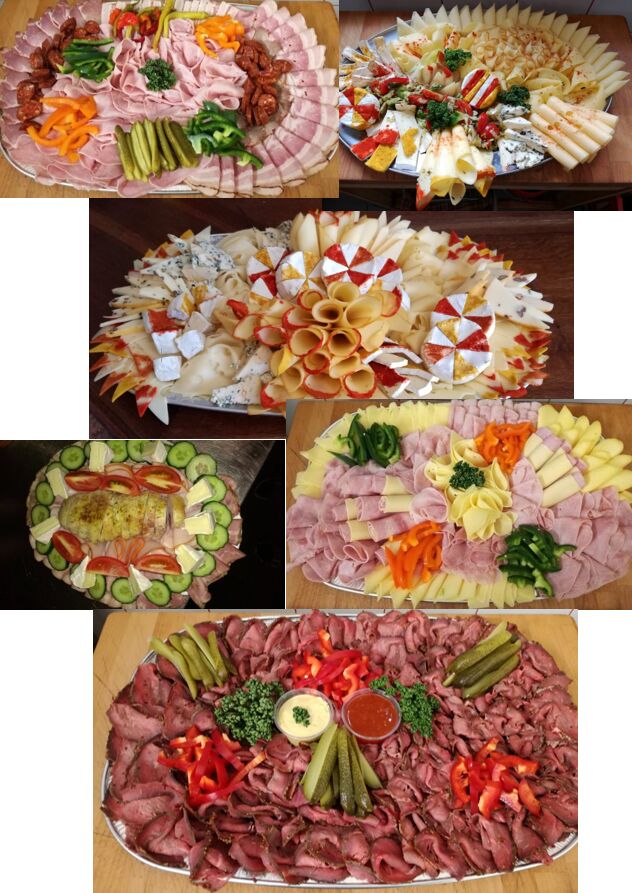 Stálá nabídka !!!
Na vaše oslavy, posezení či jinou příležitost vyrobíme pro vás obložené mísy dle vašeho přání a chuti.