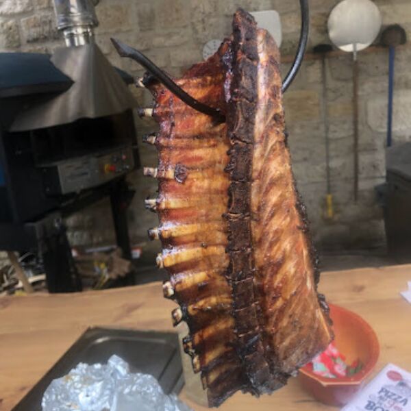 Côtes d'agneau cuit au tendor