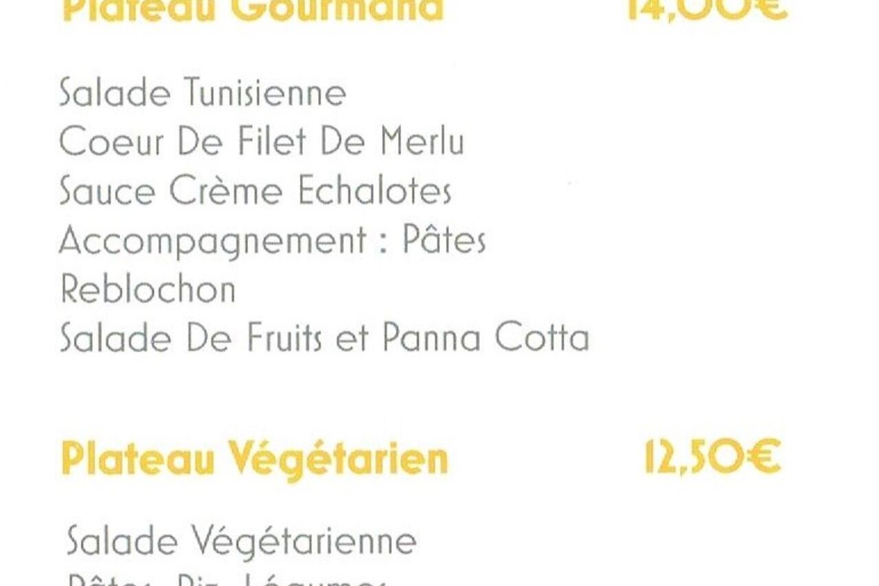 Livraison de Plateaux Repas