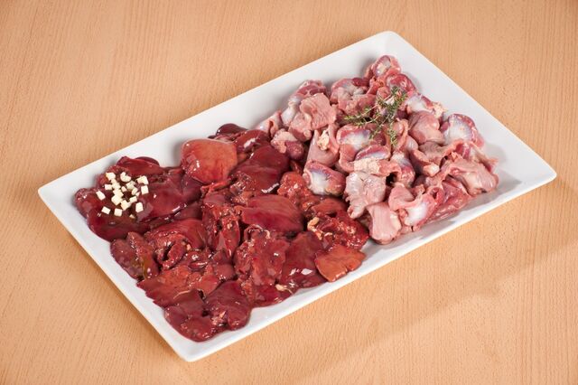 Foie gésier de volaille 5.50 € / kg