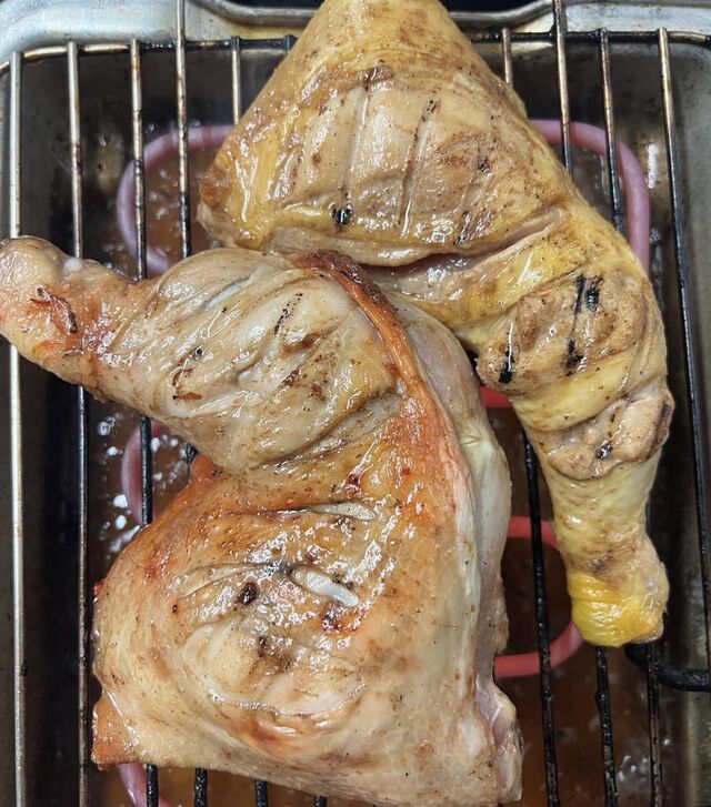 Grillades de poulet 