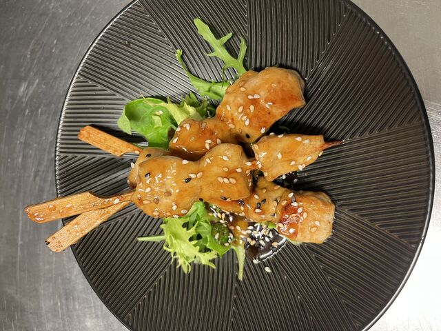 Brochettes de poulet Teriyaki