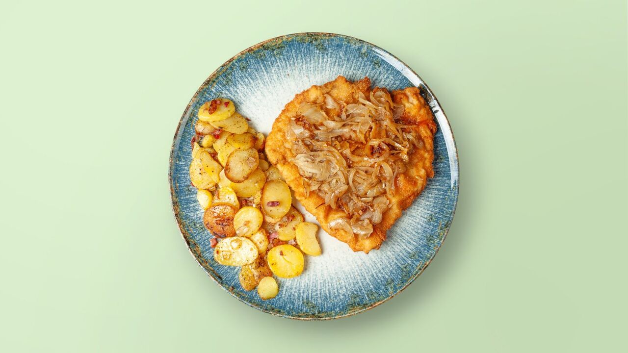 Schnitzel Zwiebel 